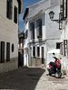Granada. Narrow street in the Albayzin 